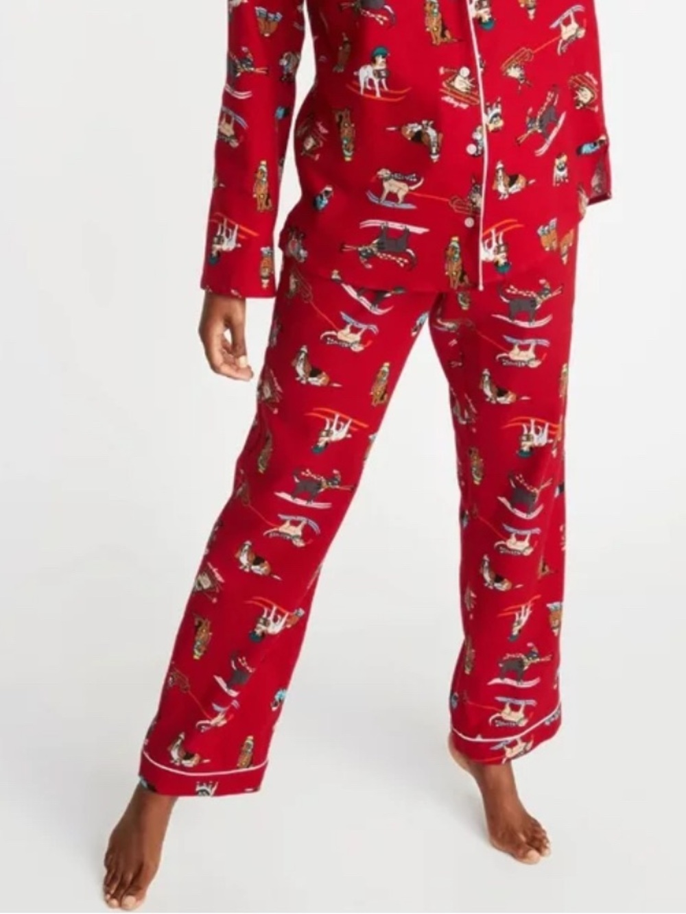 🆕 Old Navy Women’s Mid-Rise Flannel Pajama Pants PJ Sleep Bottoms L 12-14